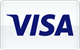 Visa creditcard betaalmethode icoon